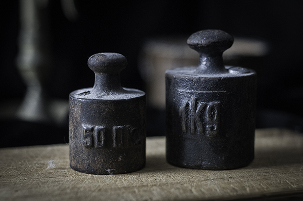 Vintage weights